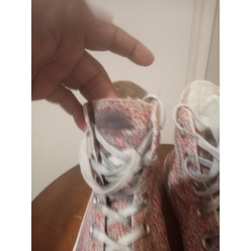 Converse All Star Lift Platform Trainers Womens Size 7 Ditsy Floral Shoes - Picture 6 of 16